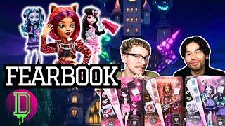 NEW MONSTER HIGH FEARBOOK DOLLS ARE HERE!!  UNBOXING AND REVIEW!!