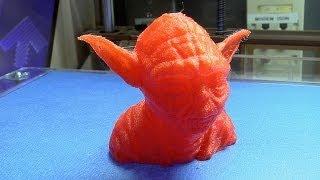 3D Printing a Yoda Head with the Type A Machines Series 1