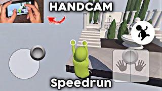 Human: Fall Flat Speedrun With Handcam in Mobile | 3 LEVELS