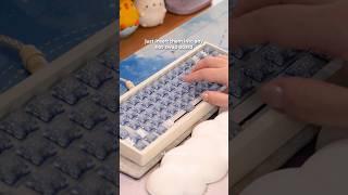 How to make any keyboard SILENT  KAILH Hush Deep Sea Pro #mechanicalkeyboard