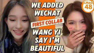 Ye Shu Qi Fan Girl-ing Wang Yi SNH48 ENG SUB [CC] 叶舒淇被王奕夸美害羞了 雯淇 wenqi