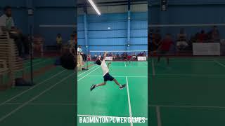 U9 badminton player 