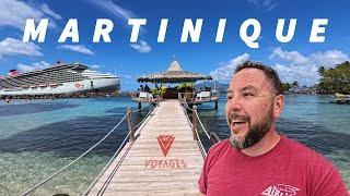 We found an amazing beach ️ in Martinique! Virgin Voyages Cruise