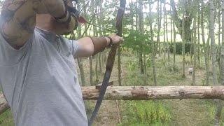 3D archery at Y Fenni Archers, Abergavenny, Wales.