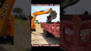 JCB ki power experiment Eicher tractor new song# viral short# subscribe