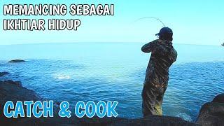 Solo Casting Kerapu Pulau Betong | Catch and Cook