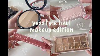 yesstyle makeup haul | clio, rom&nd, twinkle pop, isehan