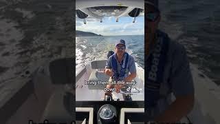 Bridge Marina Boating Tip for Going to Plane: Trim Down the Engine #boat #tips #shorts