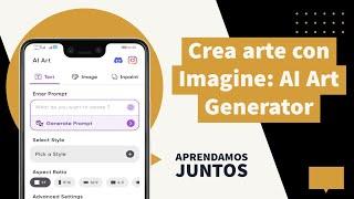 Creando arte impresionante con Imagine: AI Art Generator en Android