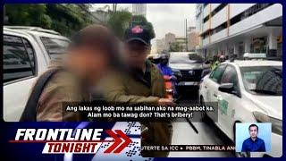 Driver ng sasakyang hinatak sa clearing operation ng MMDA, tinangkang manuhol | Frontline Tonight