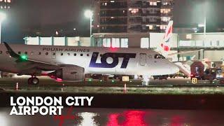 London City Airport Live - 8th November 2024 - Night Stream