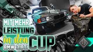 Mit Übermaß in die Saison!! Motorrevision beim BMW 318ti CUP! | Team mcchip-dkr