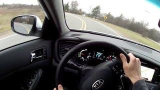 2012 Kia Optima Hybrid - WR TV POV Test Drive