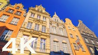 Gdansk Walking Tour in 4K | Beautiful Sunny September Day | Gdańsk Poland - 2024