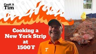 How to Cook at New York Strip at 1500 Degrees Fahrenheit