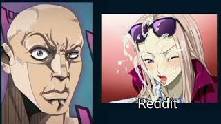 Ome Piece Female Edition-4, Anime Vs Reddit (The Rock Reaction Meme)