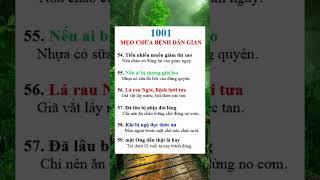 1001 mẹo chữa bệnh dân gian