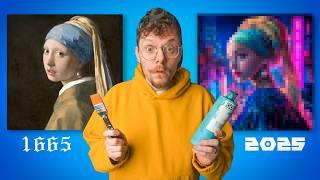 I BATTLE 3 Artists to Remake Classic Art!