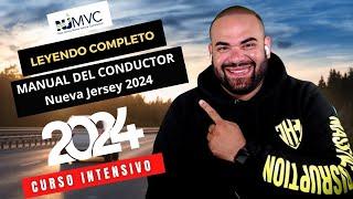 MANUAL DEL CONDUCTOR DE NUEVA JERSEY 2024 COMPLETO