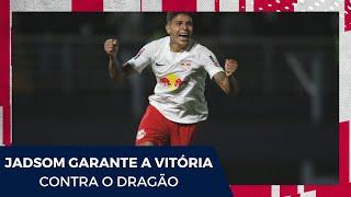 Gol de Jadsom garante a vitória do Red Bull Bragantino sobre o Atlético-GO