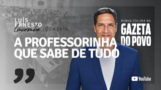 A PROFESSORINHA QUE SABE DE TUDO - minha coluna na GAZETA DO POVO