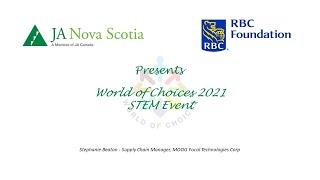 Stephanie Beaton - World of Choices STEM Event 2021