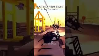 POV:Your Flight Leaves In 2 minutes#aviationlovers#aviationtechnology#aviation#avgeek #planeaccident