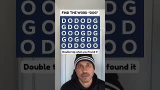 Can you find the word “dog”? #popularshorts #popular #dog #question #shorts #share