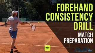 My Forehand Consistency Drill I JM Tennis - Pros Tennis Lessons