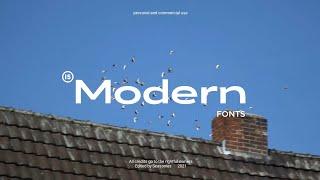 15 Modern Fonts | personal and commercial use–・:*