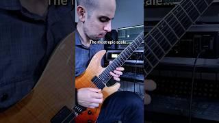 The most epic scale  #guitar #guitarsolo #metal #guitarist #guitarlesson #electricguitar