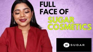 Full face of sugar cosmetic||One brand makeup tutorial||@trysugar