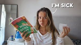 I'm sick...so let's see how many books I can read | reading vlog