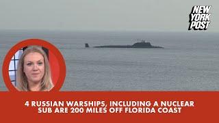 Coast Guard, Navy track Russian ships on ‘long-distance missions’ sailing near FL en route to Cuba