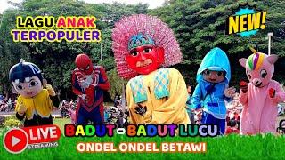 Live Pagi-Pagi Viral Youtube, Badut-Badut Lucu VS Ondel Ondel Betawi Joget Tiktok!!