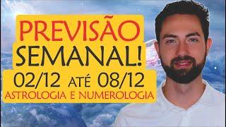 ️PREVISÃO Semanal 02/12 - 08/12: Relações INTENSAS e Marte retrógrado!   | Astrologia e Numerologia