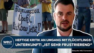 GERMANY: Controversial refugee accommodation in Upahl! A district administrator raises the alarm!