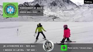 Cours collectifs ski enfants : Niveau 1er ski - Prosneige