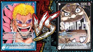 Doflamingo VS BlackBeard | One Piece TCG | OP09 Tournament Gameplay