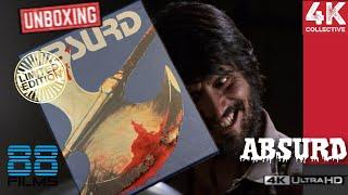 Absurd (Italian collection) 4K UltraHD Blu-ray limited edition 1000 copies Unboxing