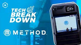 Tech Breakdown: Makerbot Method 3D Printer // Fully Enclosed 3D Printer