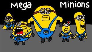 How to Draw Despicable Me 4 Characters | Mega Minions Coloring Pages | Arshaka Drawing