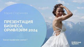 Презентация Бизнеса Орифлэйм 2024 - Мария Старчикова