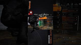 Nimble Holster is GOATED! | THE DIVISION 2 | #div2 #div2exotics #thedivisiongame #thedivision2game