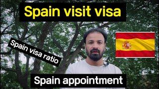 Spain visit visa ratio / Spain visit visa on fresh passport/ Spain visa from Pakistan