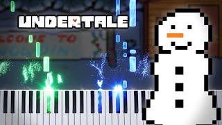 Undertale - Snowdin Town ~ Piano Cover | Alessio Dicorato