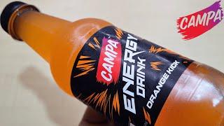 Campa Orange Kick Energy Drink | Ingredients, Taste, Price, Ad | Reliance Retail Limited | CampaCola