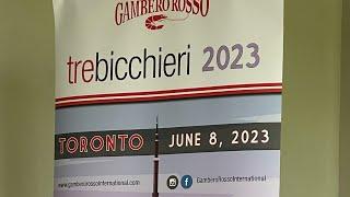 Gambero Rosso Wine tasting - Toronto June 8