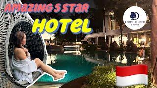 Doubletree by Hilton Jakarta 5 STAR HOTEL + VIP ACCESS | Indonesia travel vlog