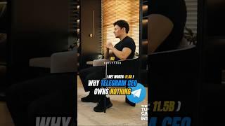 Why Telegram’s CEO Owns Nothing: Pavel Durov’s Minimalist Philosophy #shorts